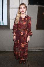 SOPHIA ANNE CARUSO at Woman Walks Ahead Premiere at Tribeca Film Festival 04/25/2018