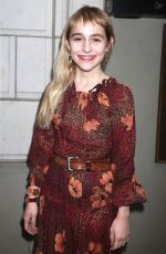 SOPHIA ANNE CARUSO at Woman Walks Ahead Premiere at Tribeca Film Festival 04/25/2018