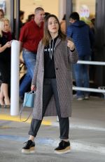 SOPHIA BUSH at Los Angeles International Airport 04/07/2018