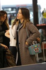 SOPHIA BUSH at Los Angeles International Airport 04/07/2018