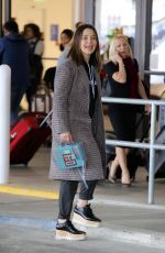 SOPHIA BUSH at Los Angeles International Airport 04/07/2018