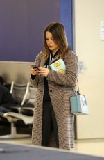 SOPHIA BUSH at Los Angeles International Airport 04/07/2018