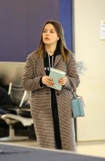 SOPHIA BUSH at Los Angeles International Airport 04/07/2018