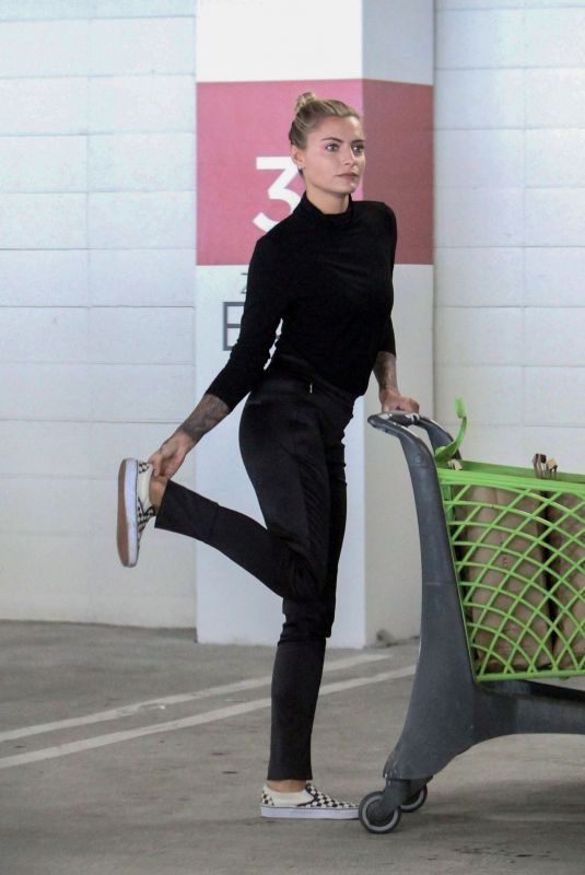 SOPHIA THOMALLA Out Shopping in Los Angeles 04/01/2018