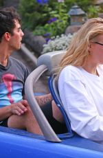 SOPHIE TURNER and Joe Jonas Out at Disneyland 04/06/2018