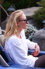SOPHIE TURNER and Joe Jonas Out at Disneyland 04/06/2018