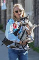 SOPHIE TURNER and Joe Jonas Out in Los Angeles 04/04/2018