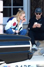 SOPHIE TURNER and Joe Jonas Out in Los Angeles 04/04/2018