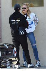 SOPHIE TURNER and Joe Jonas Out in Los Angeles 04/04/2018
