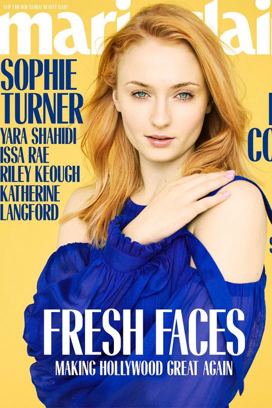 SOPHIE TURNER in Marie Claire Magazine,May 2018