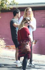 SOPHIE TURNER Leaves a Gym in Hollywood 04/06/2018