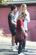 SOPHIE TURNER Leaves a Gym in Hollywood 04/06/2018