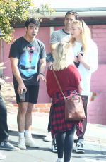 SOPHIE TURNER Leaves a Gym in Hollywood 04/06/2018