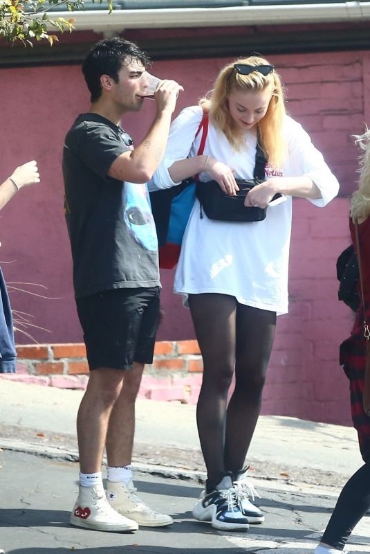 SOPHIE TURNER Leaves a Gym in Hollywood 04/06/2018