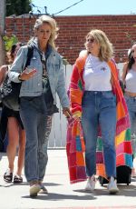 STACEY SOLOMON and LADY VICTORIA HERVEY at Tatiana Karelina West Hair Salon 04/20/2018