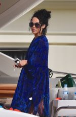 STEPHANIE DAVIS and GABBY ALLEN on Vacation in Marbella 04/23/2018