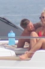 STEPHANIE DAVIS and GABBY ALLEN on Vacation in Marbella 04/23/2018