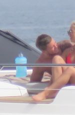 STEPHANIE DAVIS and GABBY ALLEN on Vacation in Marbella 04/23/2018