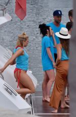 STEPHANIE DAVIS and GABBY ALLEN on Vacation in Marbella 04/23/2018