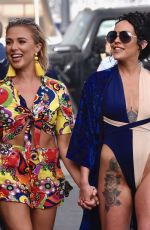 STEPHANIE DAVIS and GABBY ALLEN on Vacation in Marbella 04/23/2018