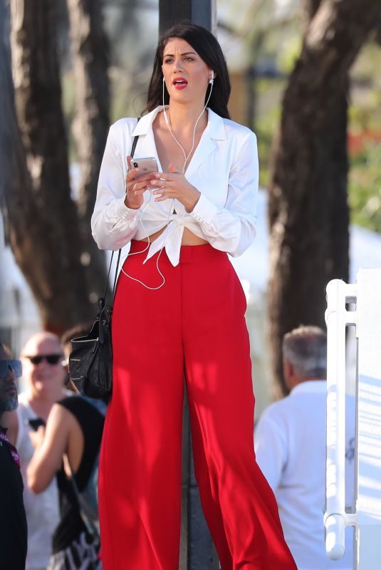STEPHANIE RICE Out on the Gold Coast 04/06/2018