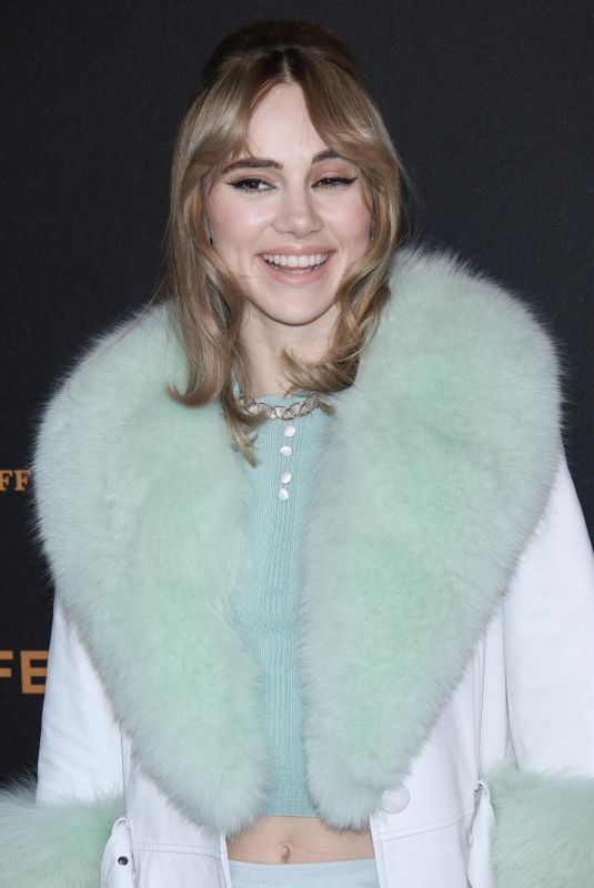 SUKI WATERHOUSE at Bvlgari Premiere at Tribeca Film Festival 04/26/2018