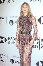 SUKI WATERHOUSE at Jonathan Premiere at Tribeca Film Festival 04/21/2018