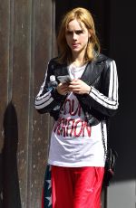SUKI WATERHOUSE Working Out at a Gym in New York 04/24/2018