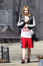 SUKI WATERHOUSE Working Out at a Gym in New York 04/24/2018