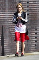 SUKI WATERHOUSE Working Out at a Gym in New York 04/24/2018