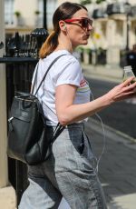 SUREANNE JONES Arrives at Theatre Royal Haymarket in London 04/21/2018