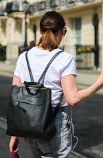 SUREANNE JONES Arrives at Theatre Royal Haymarket in London 04/21/2018