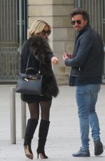 SYLVIE MEIS and Sander Klieverik Out in Paris 04/01/2018