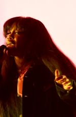 SZA Performs at Coachella Valley Music & Arts Festival in Palm Springs 04/13/2018