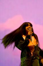 SZA Performs at Coachella Valley Music & Arts Festival in Palm Springs 04/13/2018