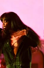 SZA Performs at Coachella Valley Music & Arts Festival in Palm Springs 04/13/2018