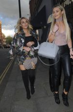 TALLIA STORM and TINA STINNES at Beaufort House in London 04/25/2018