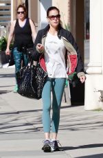 TERI HATCHER Arrives at a Gym in Studio City 04/08/2018
