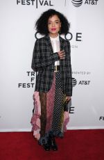TESSA THOMPSON at Little Woods Premiere at Tribeca Film Festival in New York 04/21/2018