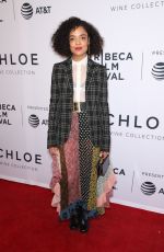 TESSA THOMPSON at Little Woods Premiere at Tribeca Film Festival in New York 04/21/2018