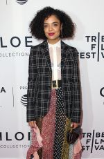 TESSA THOMPSON at Little Woods Premiere at Tribeca Film Festival in New York 04/21/2018