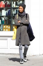 THANDIE NEWTON Out and About in New York 04/20/2018
