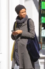 THANDIE NEWTON Out and About in New York 04/20/2018