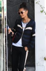 THANDIE NEWTON Out for Lunch at Gratitude in Beverly Hills 04/17/2018