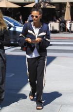 THANDIE NEWTON Out for Lunch at Gratitude in Beverly Hills 04/17/2018