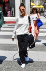 THANDIE NEWTON Out Shopping in Beverly Hills 04/23/2018