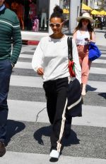 THANDIE NEWTON Out Shopping in Beverly Hills 04/23/2018