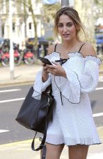 TIFFANY WATSON Out and About in London 04/20/2018