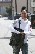 TRACEE ELLIS ROSS Leaves a Gym in Los Angeles 04/25/2018