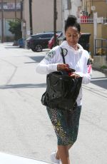 TRACEE ELLIS ROSS Leaves a Gym in Los Angeles 04/25/2018